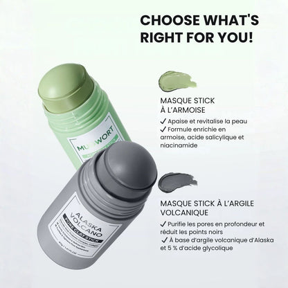 Masque Stick Charbon & Volcan